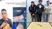 ضبط 3 أشخاص تعدوا على آخر بسلاح أبيض في كفر الشيخ