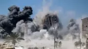 استشهاد 3 فلسطينيين بقصف إسرائيلي على غزة وخان يونس