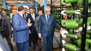 3 وزراء يتفقدون شركة كابتكس ويؤكدون توطين تكنولوجيا المستلزمات الرياضية