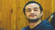 تأجيل محاكمة الناشط أحمد دومة لجلسة 3 يونيو للحكم