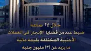 ضبط قضايا اتجار في العملات الأجنبية بقيمة 3 ملايين جنيه