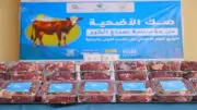 عضو التحالف الوطني يوزع 300 طن لحوم على الأسر الأولى بالرعاية في عيد الأضحى