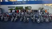 ضبط 31 دراجة بخارية وضبط المتهمين بتعريض حياة المواطنين للخطر في دمياط
