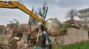 الغربية تزيل 32 تعدياً على أراضي نهر النيل بفرع رشيد ضمن مشروع حماية النيل