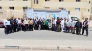 قافلة طبية مجانية لـ400 عامل بمصانع أكتوبر بالتعاون مع 100 مليون صحة