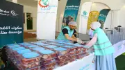 «صناع الخير» توزع 450 طن لحوم على الأسر الأولى بالرعاية في أول أيام العيد