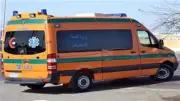 مصرع عاملين وإصابة 5 في حادث تصادم سيارتين بأكتوبر