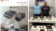 ضبط شخصين بحوزتهما 5 طائرات مسيرة غير مرخصة في السيدة زينب