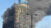 حريق هائل في برج سكني مكون من 50 طابقًا بدبي دون إصابات