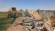 إزالة تعدٍ على أرض زراعية بمساحة 514 مترًا في الوادي الجديد