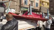 رفع 544 حالة إشغال في حملات مكثفة بشوارع دمنهور لتحقيق الانضباط المروري