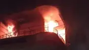 مصرع أب وإصابة زوجته و6 أبناء في حريق شقة بالفيوم بسبب تسرب غاز