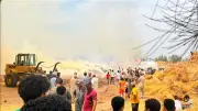 حريق شونة كتان بالغربية يلتهم المزروعات و7 سيارات إطفاء تحاول السيطرة