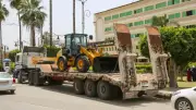 محافظ كفر الشيخ يدعم النظافة العامة بلودر مفصلي بقوة 74 حصانًا