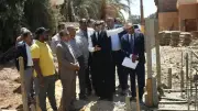 محافظ الوادي الجديد تتابع تجديد الوحدة البيطرية بالراشدة بتكلفة 7.5 مليون جنيه