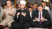 وزير الأوقاف ومحافظ دمياط يشاركان في العيد القومي الـ776