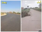 افتتاح 9 كيلومترات من طريق طراد النيل – كفر شحاتة بالعياط بعد التطوير والرصف