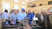 سويلم يوجه التحية للعاملين بوزارة الري بمناسبة عيد العمال
