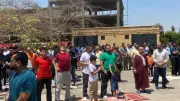 تشييع جثمان عمرو النقلي نائب رئيس بنك مصر من مسجد حسن الشربتلي