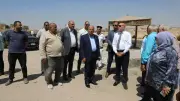 محافظ القاهرة يتفقد تطوير المنطقة المحيطة بسور مجرى العيون