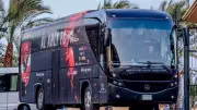 الأهلي يصل استاد القاهرة لمواجهة الزمالك في قمة الدوري المصري
