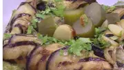 طريقة عمل رول الباذنجان المشوي الصحي والاقتصادي