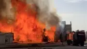 تفاصيل حريق لوكيشن تصوير مسلسل بمدينة الإنتاج الإعلامي بدون إصابات