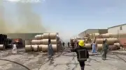 السيطرة على حريق مصنع ورق ببني سويف دون إصابات بشرية