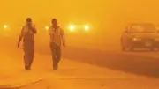 خريطة الرياح المثيرة للأتربة والرمال اليوم الأحد وتحذيرات الأرصاد