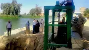 حل مشكلة تعطل بوابة الري بالمحسمة في الإسماعيلية وعودة المياه للمزارعين