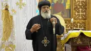 الأنبا ميخائيل يشارك شباب أبي سيفين يومهم الروحي بحلوان