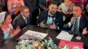 أحمد السقا شاهد على عقد قران الفنان محمد محسن