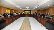 محافظ الفيوم ونقابة الفلاحين يبحثان سبل تطوير القطاع الزراعي
