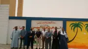 محافظ أسوان يفتتح تطوير بوابة مدخل إدفو بالجهود الذاتية