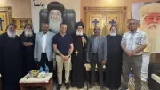 محافظ أسوان يزور دير القديس الأنبا باخوميوس في إدفو لتعزيز الوحدة الوطنية