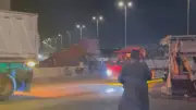 حادث مروع على الطريق الأوسطي باتجاه حدائق أكتوبر وسقوط ضحايا