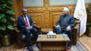 أيمن عبدالغني يبحث مع وفد أوقاف أربيل التعاون التعليمي والدعوي