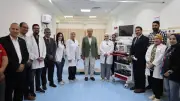 محافظ المنيا يتفقد وحدة مناظير الجهاز الهضمي الجديدة بسمالوط التخصصي