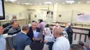 محافظ مطروح في زيارة مفاجئة للمركز التكنولوجي ويطمئن على الخدمات
