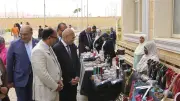 افتتاح معرض الحرف التراثية بحلوان بحضور محافظ القاهرة