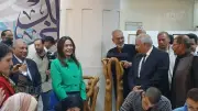وزيرة الثقافة ومحافظ مطروح يتفقدان مكتبة مصر العامة ويُحييان التراث السيوي