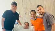شوبير يطمئن الجماهير على حالة أيمن منصور الصحية بعد الجراحة