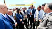وزيرة الإسكان ومحافظ الفيوم يتفقدان توسعات محطة مياه العزب الجديدة