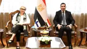 وزير الرياضة يبحث مع سفيرة فنلندا تعزيز التعاون في الجمباز وتبادل الوفود الشبابية