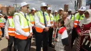 محافظ كفر الشيخ يوضح محاور مبادرة جميلة يا بلدي خلال زيارة قلين
