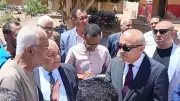 محافظ الأقصر يتفقد المشروعات الخدمية والتنموية بمركز القرنة