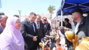 افتتاح معرض الحرف اليدوية والتراثية بكوبري دمياط التاريخي بحضور المحافظ