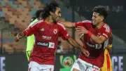 حسين الشحات يسجل هدف الأهلي الأول في مرمى إنبي بالدوري