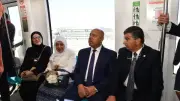 وزير النقل يستقل مونوريل شرق النيل في أول يوم تشغيل للمرحلة الأولى