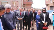 محافظ دمياط يتفقد القافلة الطبية الشاملة بقرية البصارطة في العيد القومي